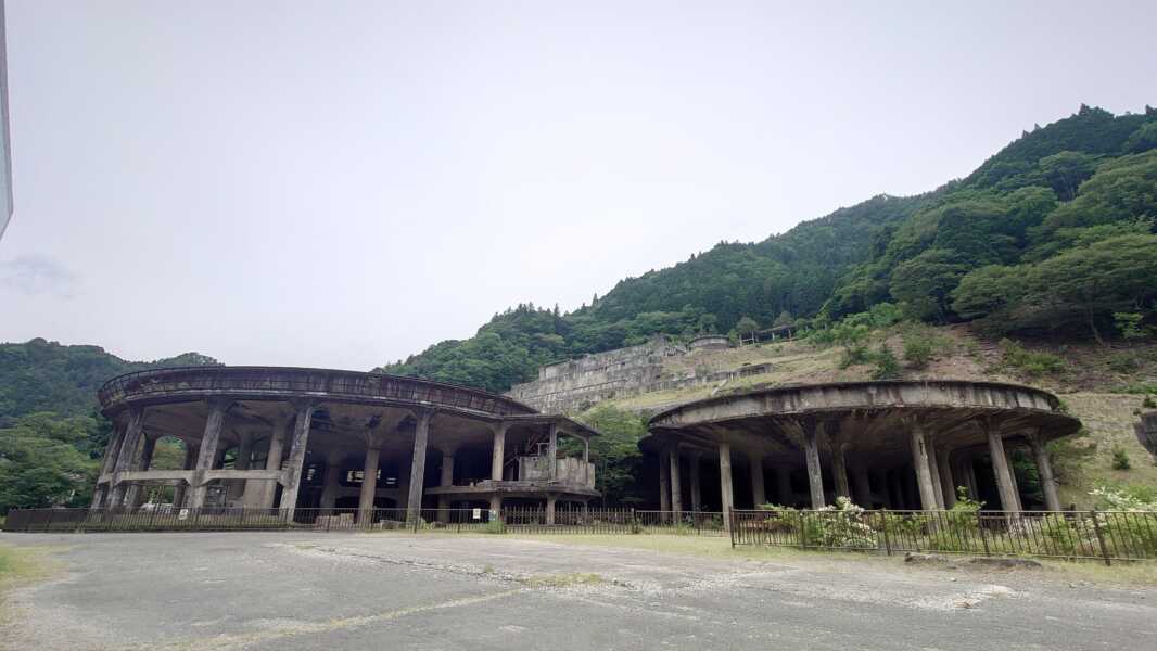 神子畑選鉱場跡