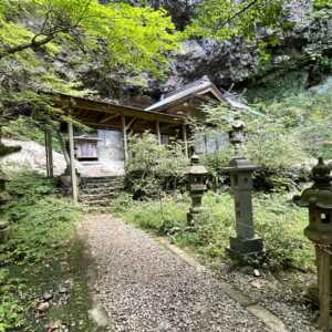 壇鏡の滝（壇鏡神社）