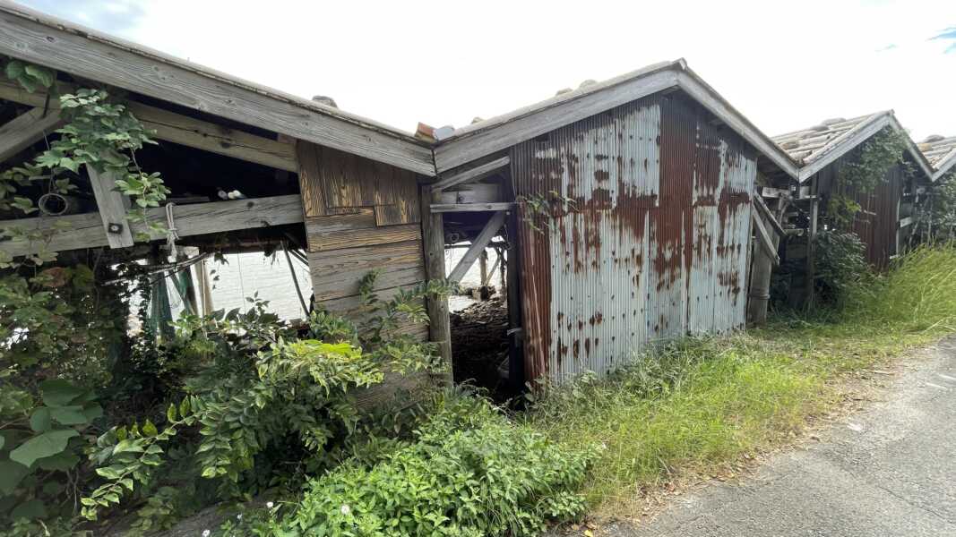 屋那の松原・舟小屋群