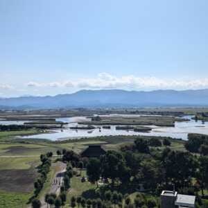 水の駅ビュー福島潟