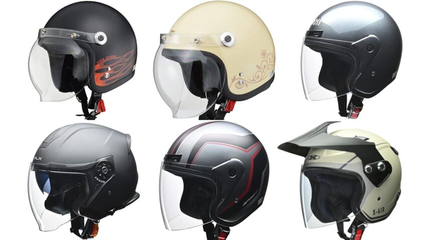 リード工業のジェットヘルメット
