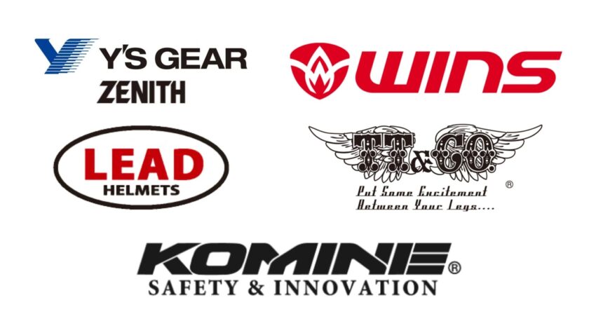 y's gear, wins, TT&CO, リード工業, コミネのロゴ