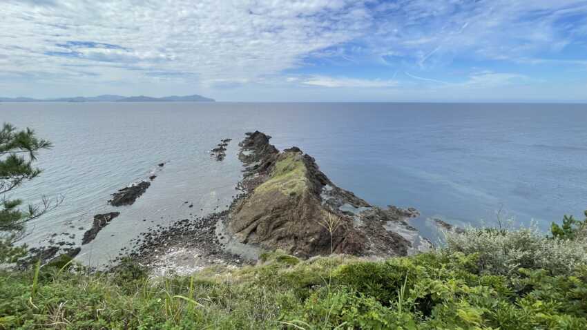 那久岬灯台からの景色