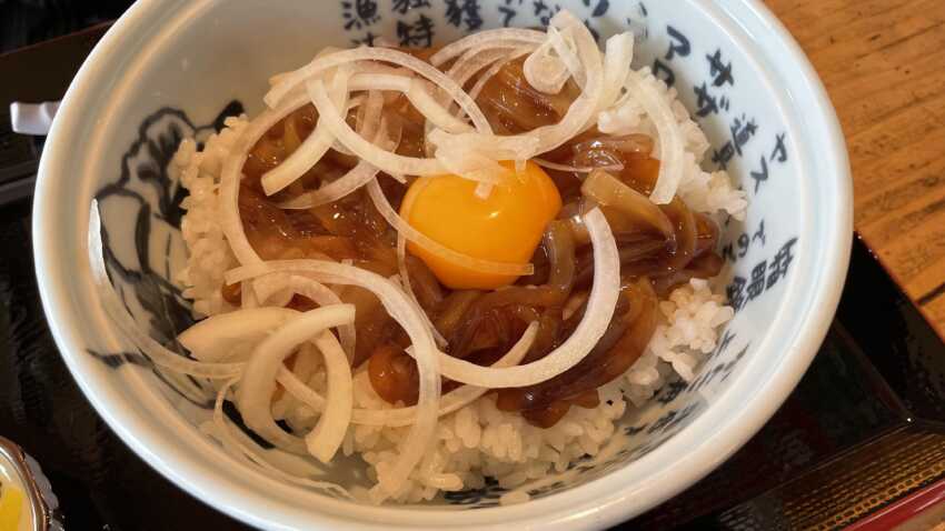 イカ漬け丼