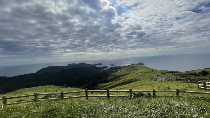 赤ハゲ山展望台の景色