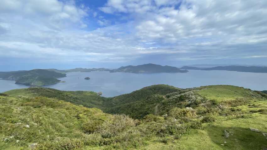 赤ハゲ山展望台からの景色