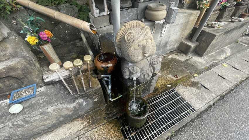 河井湧水の水