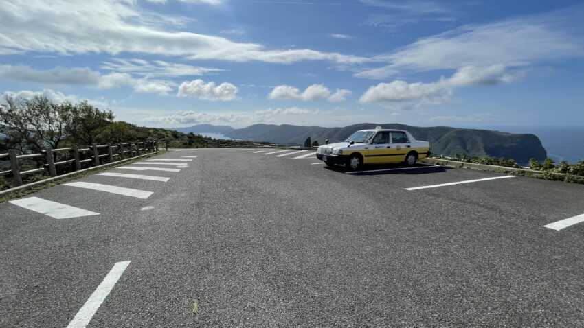 摩天崖の駐車場