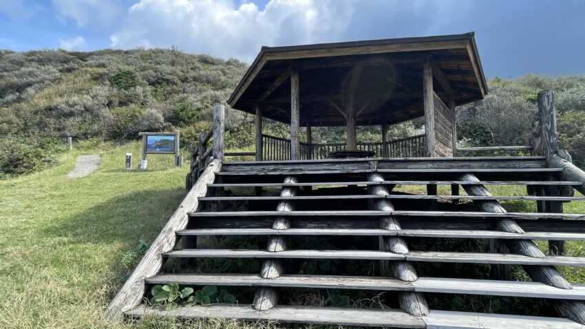 国賀海岸の通天橋展望所