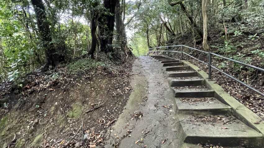 焼火神社の階段