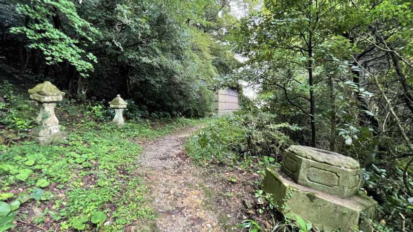 焼火神社の参道