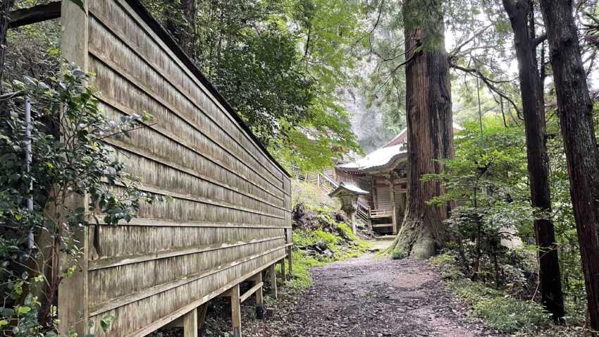 焼火神社前