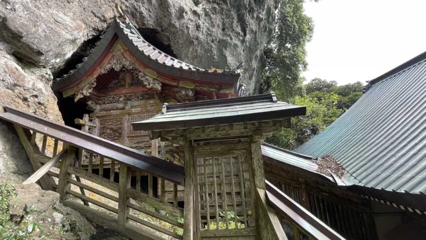 焼火神社の奥