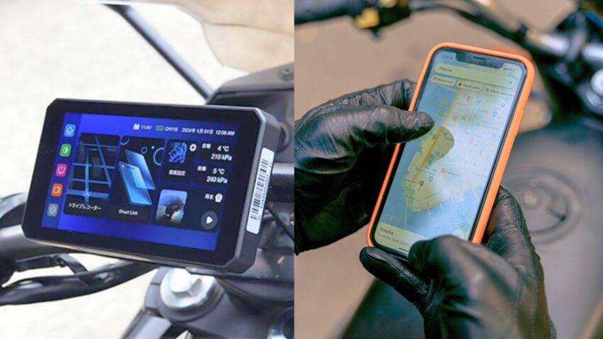 専用ナビとスマホ地図アプリ