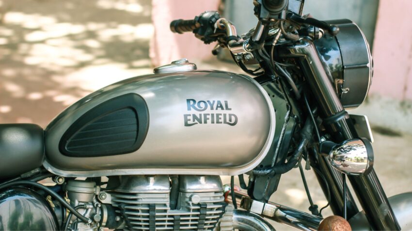 バイクのサイドタンクパッド
