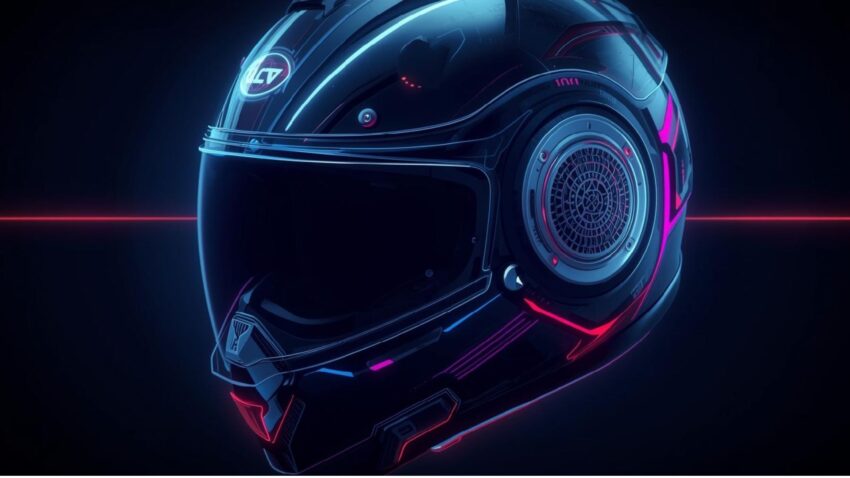 スピーカー内蔵ヘルメット