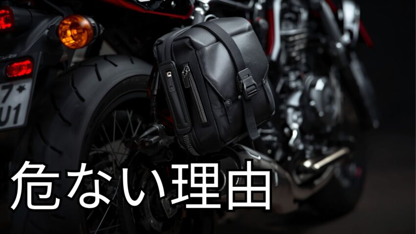 サイドバッグが危ない理由